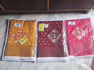 Karwa choth special Beautiful Bandej  Sarees