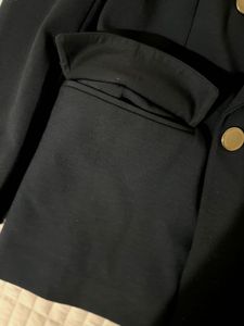 NAVY blue + gold buttons= old money perfection