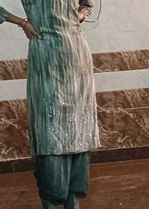 Yellow Embellished Kurti Set