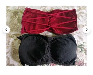 🌷Strapless Bandeau Bra Set 🌷