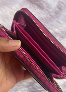 Michael Kors Pink Leather Wallet