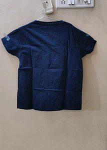 Printed Blue T-Shirt