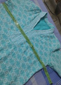 Beautiful Blue Kurta xl size