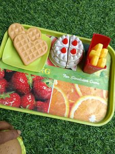 Play Food Burger and Waffle Set