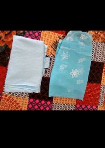 Blue Chikankari Kurti with inner