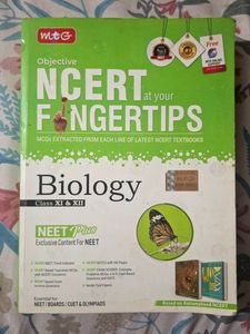 Mtg Fingertips for Neet prep(Bio)