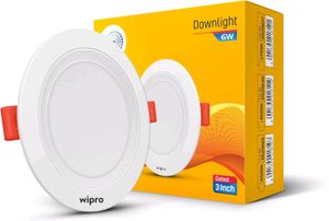 New Wipro 6w 10 Pc Led Ceiling Light