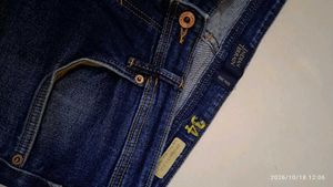 Branded Classic Blue Denim Jeans