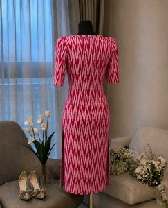 Pink Ikat Design Everyday Kurti 🌷