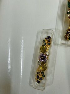 Ethnic Kundan Hair Clips Set