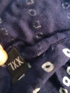 Stylish Navy Bandhani Print Kurta
