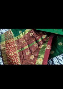 Banarsi Silk Saree New With Unstitched Blouse