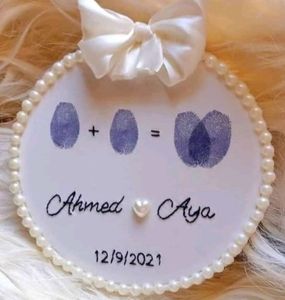 Customizable Couple Name Hoop