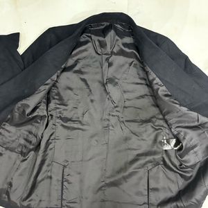 Uniqlo Classic Double Breasted Black Blazer
