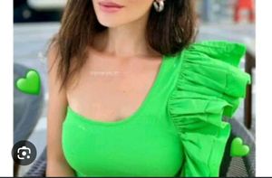 Zara Green Bodysuit