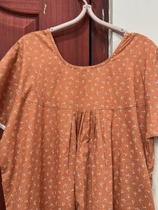 Orange Nightgown