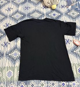 Black T-Shirt with Eye Graphic