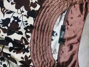 Vintage Floral Print Balloon top