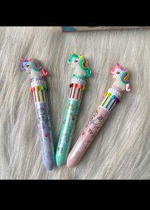 New Unicorn 10 Multicolour In One Pen