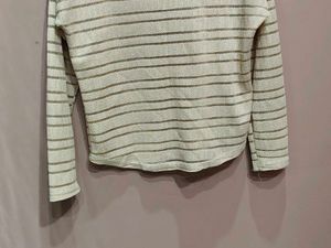 Striped Long-Sleeve Top