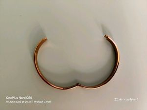 Gold Plated Adjustable Kada for Mens - Use