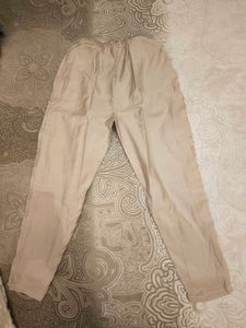 Beige Kurta Set with Dupatta and pant