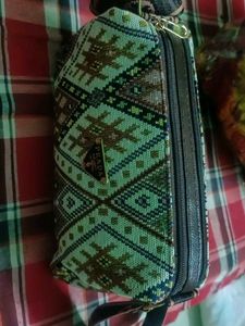 Prada Patterned Crossbody Bag