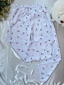 Cute Heart Print Pajama Set