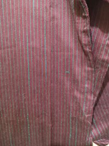 Bollywood Vogue Purplish Pink Kurta Blue Stripes