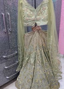 Designer Lehenga Choli . add or remove pad insi