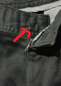 Men's Chino Pants - Black &amp; Olive