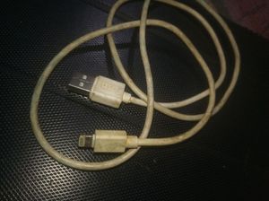 Apple Intex Lightning USB cable 1 Meter LT - RD -1M (compatible With All Smartphones, Tablets, and MP3 player, White, One Cable)