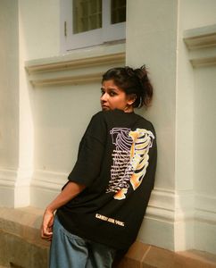 Unisex Brahma Graphic Skeleton T-Shirt