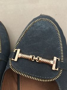 Very Pretty Belly Flat Navy Blue, 38size