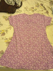 Floral Print A-Line Mini Dress