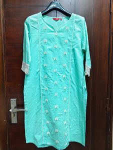 Elegant Teal Kurta.