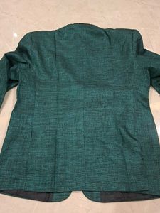 Men's Teal Nehru Jacket
