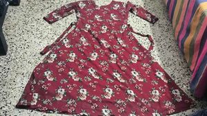 Charming Floral Print Maxi Dress