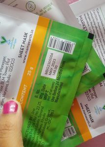 3️⃣ Mamaearth Ubtan Brand New Sheet Masks