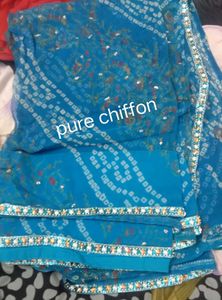 eligent blue colour festive saree