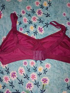 Comfortable Maroon Bra