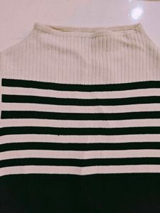 Striped Knit Tank Top