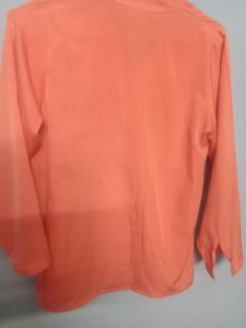 Beautiful Orange Formal Top