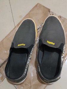 Black Slip-Ons