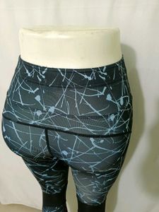 Stylish Printed Gym Leggings Free Size