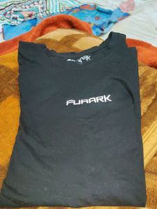 FUARARK Black Long Sleeve Tee