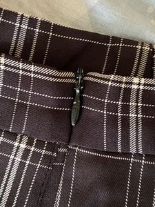 Plaid Pleated Skirt