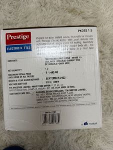 Prestige Electric Kettle 1.5L