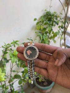 Elegant Women's Two-Tone Watch