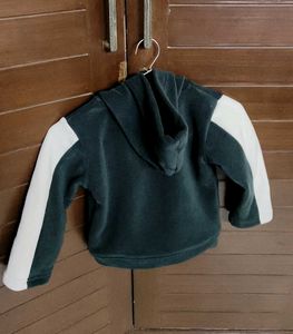 Nins Moda Adorable Bear Hugs Zip-Up Hoodie